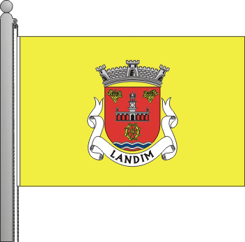 Bandeira da freguesia de Landim