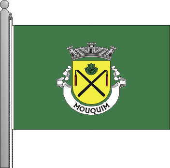 Bandeira da freguesia de Mouquim