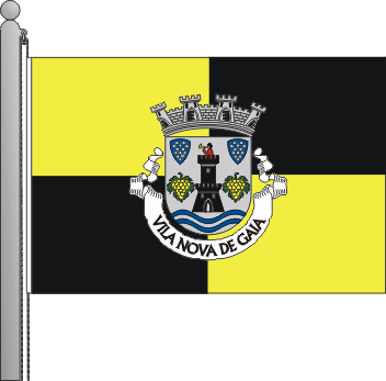 Bandeira do município de Vila Nova de Gaia