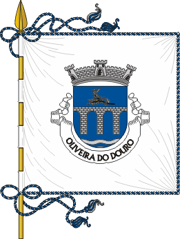 Estandarte da freguesia de Oliveira do Douro