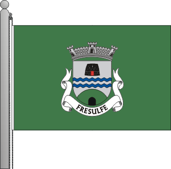 Bandeira da freguesia de Fresulfe