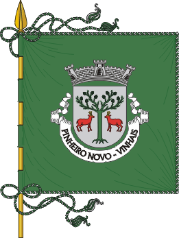 Estandarte da freguesia de Pinheiro Novo