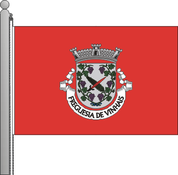 Bandeira da freguesia de Vinhais