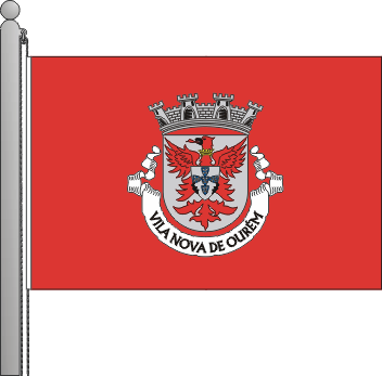 Bandeira do município de Vila Nova de Ourém