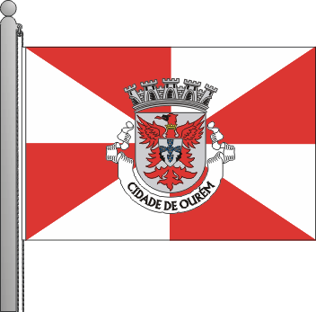 Bandeira do município Ourém