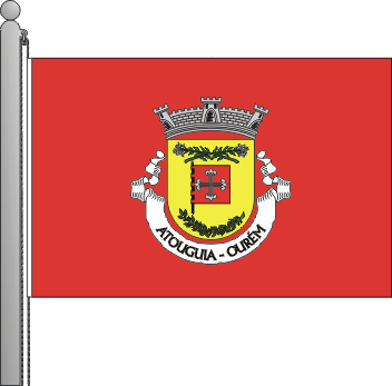Bandeira da freguesia de Atouguia