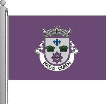 Bandeira da freguesia de Matas