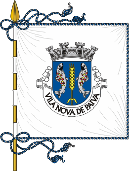 Estandarte do Município de Vila Nova de Paiva