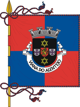 Estandarte do municpio de Viana do Alentejo