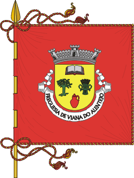 Estandarte da freguesia de Viana do Alentejo