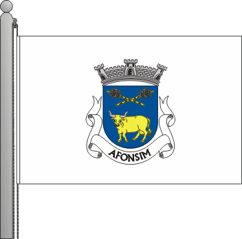 Bandeira da freguesia de Afonsim