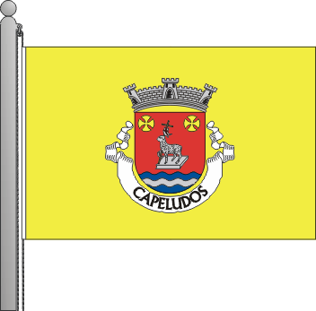 Bandeira da freguesia de Capeludos