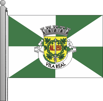 Bandeira do município de Vila Real