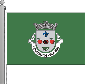 Bandeira da freguesia de Constantim