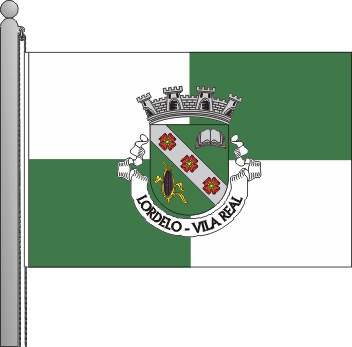 Bandeira da freguesia de Lordelo