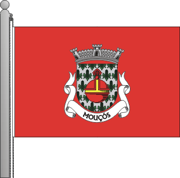 Bandeira da freguesia de Mous