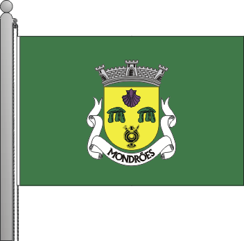 Bandeira da freguesia de Mondrões