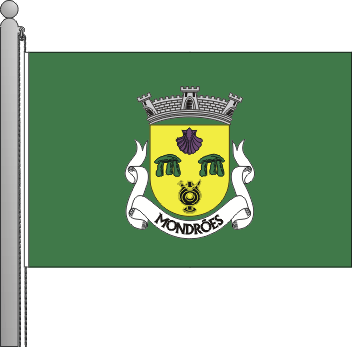 Bandeira da freguesia de Mondres