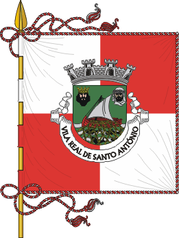 Estandarte do município de Vila Real de Santo António