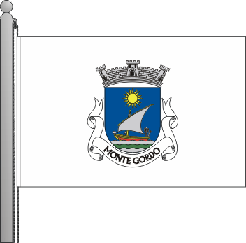 Bandeira da freguesia de Monte Gordo