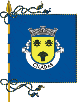 Estandarte da freguesia de Ciladas