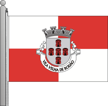 Bandeira do município de Vila Velha de Rodão