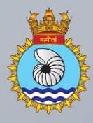 Blason de INS Kamorta, Indian Navy/Arms (crest) of INS Kamorta, Indian Navy