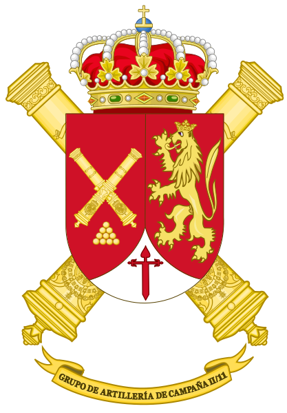 File:Field Artillery Group II-11, Spanish Army.png