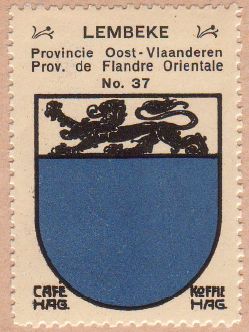 Wapen van/Blason de Lembeke