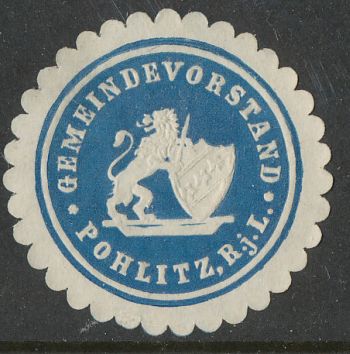Wappen von Pohlitz (Bad Köstritz)/Arms (crest) of Pohlitz (Bad Köstritz)