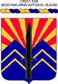 Arms of 208th Regiment, Montana Army National Guard