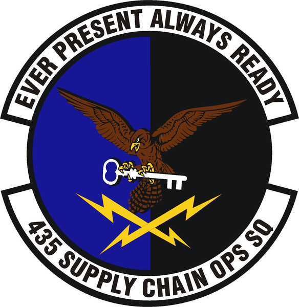 File:435th Supply Chain Operations Squadron, US Air Force.png