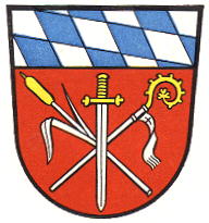 Wappen von Bad Aibling (kreis)/Arms of Bad Aibling (kreis)
