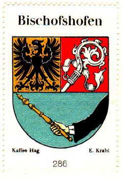 Wappen von Bischofshofen/Coat of arms (crest) of Bischofshofen