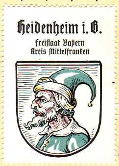Wappen von Heidenheim/Coat of arms (crest) of Heidenheim
