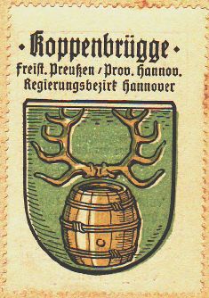 Wappen von Coppenbrügge/Coat of arms (crest) of Coppenbrügge