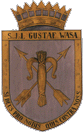Coat of arms (crest) of St Johanneslogen Gustaf Wasa