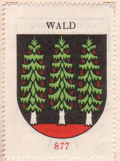Wappen von/Blason de Wald (Appenzell Ausserrhoden)