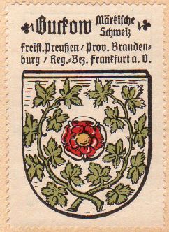 Wappen von Buckow (Märkische Schweiz)