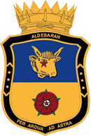 Coat of arms (crest) of Lodge of St John no 20 Aldebaran (Norwegian Order of Freemasons)
