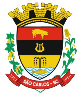 Arms (crest) of São Carlos (Santa Catarina)