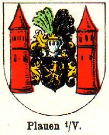 Wappen von Plauen/Coat of arms (crest) of Plauen