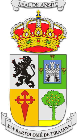 Escudo de San Bartolomé de Tirajana/Arms (crest) of San Bartolomé de Tirajana