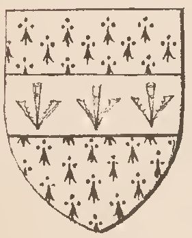 Arms (crest) of Nicholas Clagett