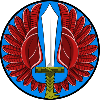 Coat of arms (crest) of the 5th Assault Wing, Regia Aeronautica