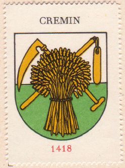 Wappen von/Blason de Cremin