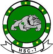 Coat of arms (crest) of the HSC-7 Dusty Dogs, US Navy