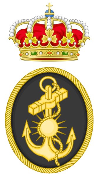Coat of arms (crest) of the Navy Logistic Forces, Spanish Navy