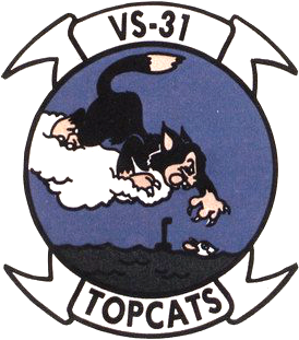 Coat of arms (crest) of VS-31 Topcats, US Navy