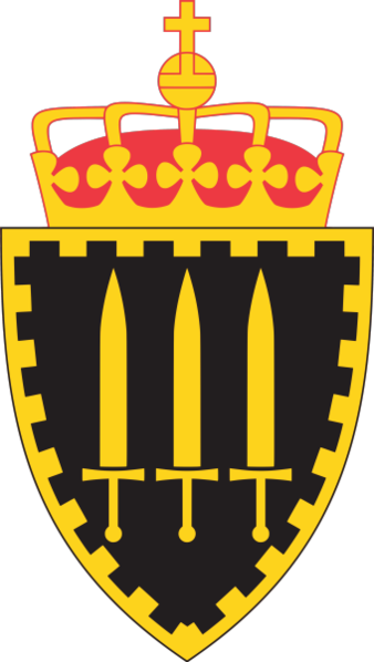 Coat of arms (crest) of the Defence College, Norway